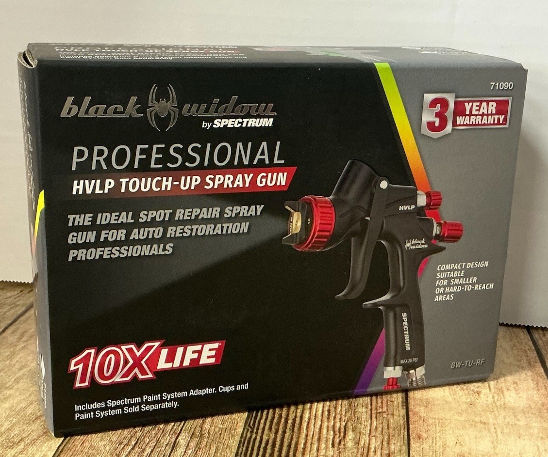 BLACK WIDOW SPECTRUM BW-TU-RF Professional HVLP Touch-Up Spray Gun 71090 (7318)