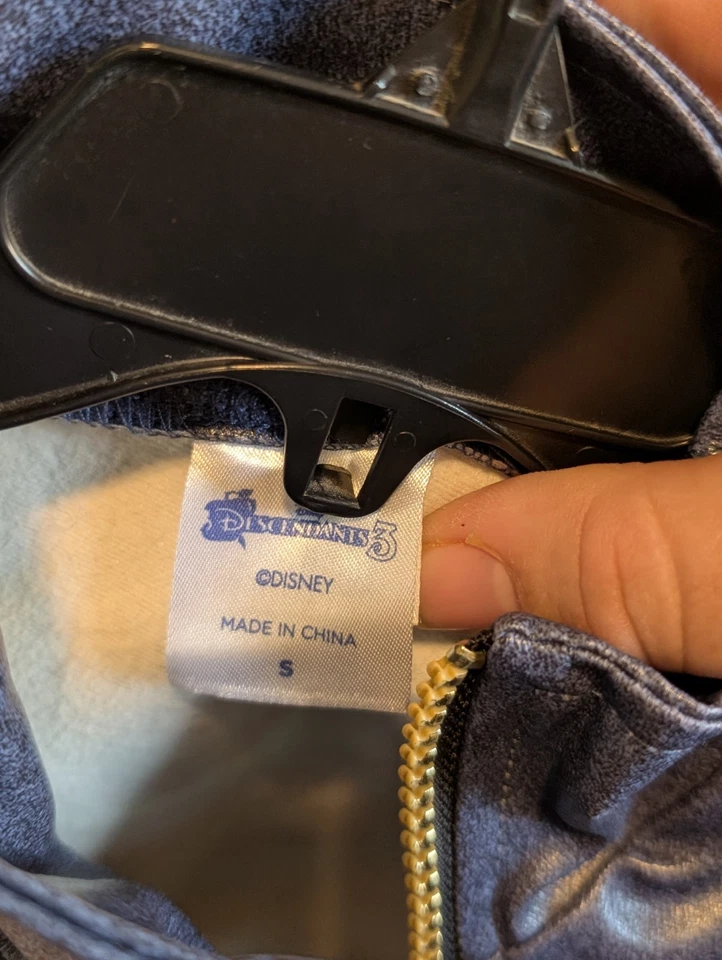 Disney Descendientes 3 Veces Disfraz Chaleco Niñas Talla Pequeña | Imitación Cuero Azul... Foto 3 de 3