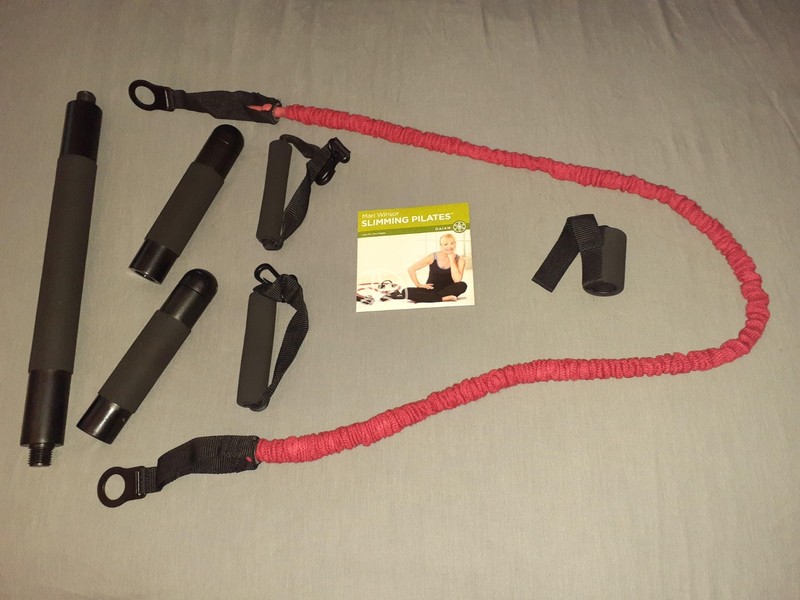 Mari Winsor Slimming Pilates Complete Kit with DVD awesome sauce GREAT!