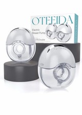 OTEEIDA Hands Free Breast Pump Wearable - Strong Suction Low Noise NEW SEALED