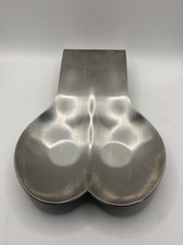 VINTAGE AMCO RUST PROOF 18/ 8 STAINLESS CHINA DOUBLE SPOON REST HOLDER
