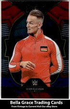 2023 Panini Select WWE #4 Ludwig Kaiser Smack Down Red & Blue Wrestling