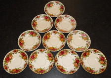 10 x ROYAL ALBERT OLD COUNTRY ROSES SAUCERS BUNDLE SET 5.5'' 14CM SPARES BARGAIN