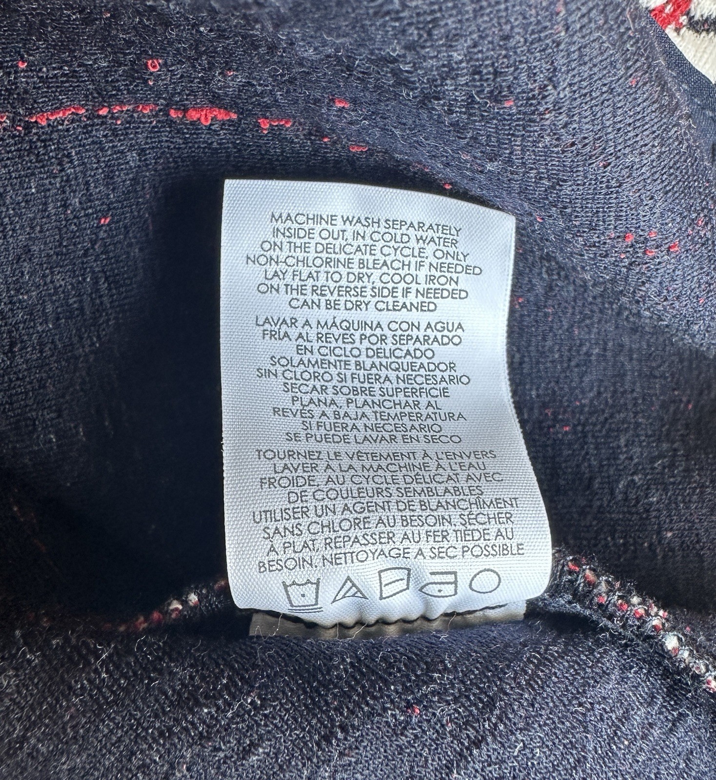 Cabi Patchwork Blazer Jacket #6028 Red White Blue… - image 16