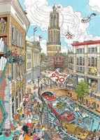 Puzzle (1000 T.) Utrecht, Fleroux (Ravensburger) Neu/Ovp