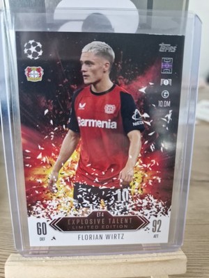 Florian Wirtz Explosive Talent Limited - Topps Match Attax Extra 24/25 Et4