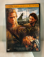 Troy DVD, 2004 with Case and Inserts Tested