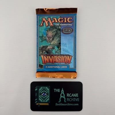 invasion booster box mtg Magic the Gathering Pack Expert Unopened 2000 Japanese P208 1 rare and 1 uncommon less than Legions) EMPTY INVASION MTG Booster Display