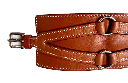 HERMES NATURAL BARENIA LEATHER BRACELET - Picture 10 of 15