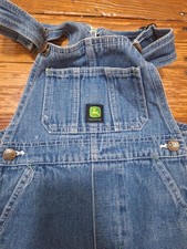4T Kids John Deere Bibs Overalls Jeans Buckle Adjustable Straps
