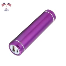 Purple 5V 1A Micro USB Power Bank DIY Case Charger Box Kit For 18650 Battery t