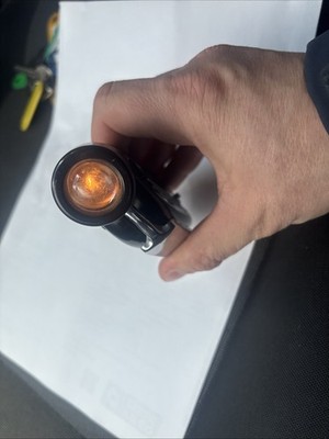 1950s Rare Vintage Soviet Flashlight ZIP Zhuchok Dynamo Hand Lamp