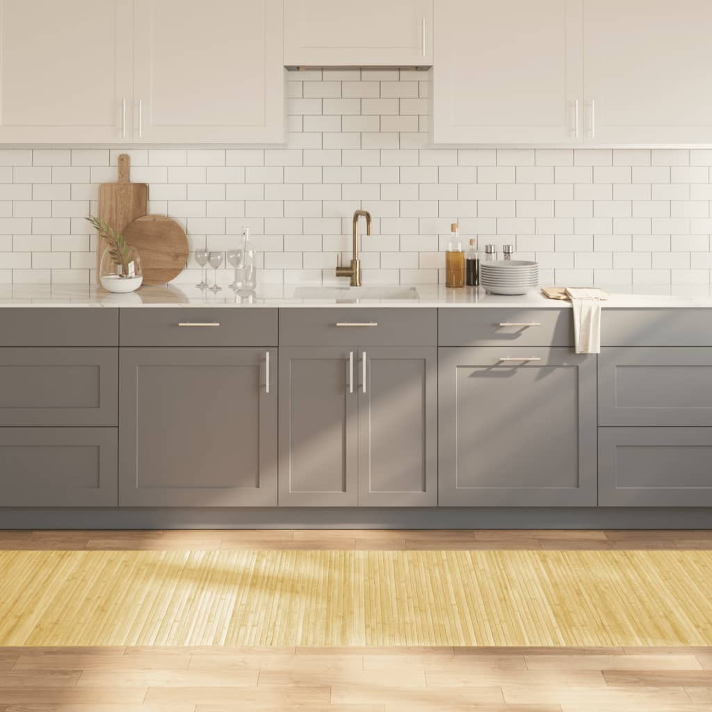 Tappeto Bambù Zen vidaXL 80x400 | Benessere Naturale per il tuo Ingresso