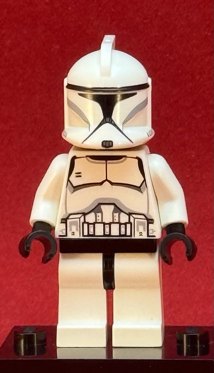 2002 LEGO STAR WARS CLONE TROOPER PHASE MINIFIGURE SW0058 ORIGINAL - Main Image