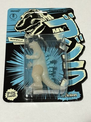 SDCC 2022 Super7 Mechagodzilla 3.75''  Reaction Action Figure Shogun Glow in Dark