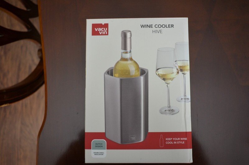 Vacu Vin Wine Cooler HIVE Stainless Steel Double-Wall Insulated Cooler