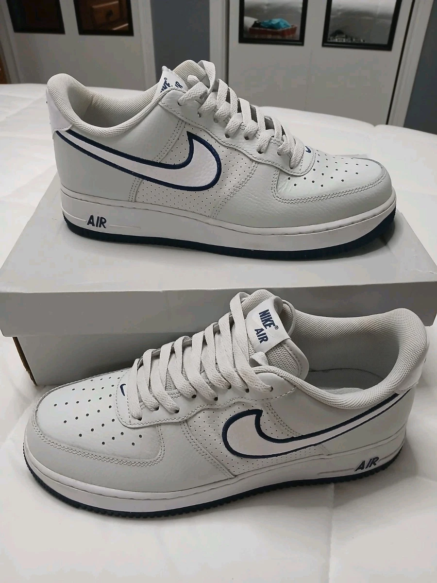 Nike Air Force 1 '07 Embroidered Swoosh - Photon Dust Navy for