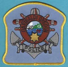 GARIBALDI OREGON POLICE SHOULDER PATCH