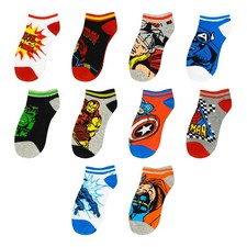 Marvel Comics Avengers and Spider-Man Socks f...