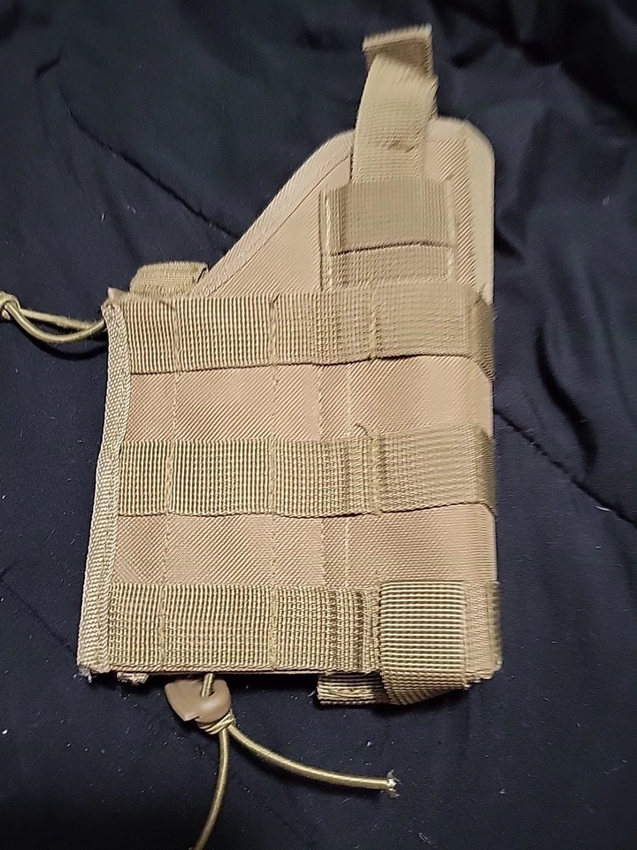 Vism Ambidextrous Modular Molle Holster/Tan CVHOL2953T - Image 2 of 3