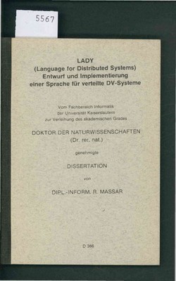 LADY (Language for Distributed Systems) Entwurf und Implementierung einer Sprach