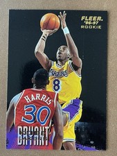 1996-97 Fleer Kobe Bryant #203 (RC) Rookie Card Los Angeles Lakers LA