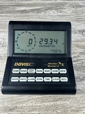 Davis Weather Monitor II 7440 – Powers On – No Cables or Sensors Included