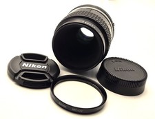 Nikon Ai-S Micro NIKKOR 55mm f/2.8 MF Macro Lens F Mount Close-Up Japan