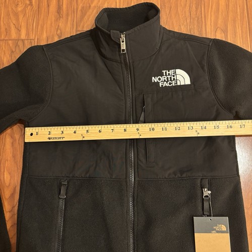 NWT THE NORTH FACE Size Large Polartec Denali Fleece Jacket Black Full Zip - Picture 2 of 8