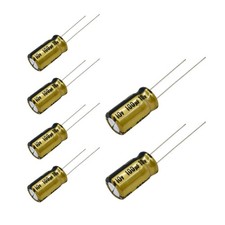 6 pcs Nichicon FG Capacitors 10V 3300uf Audio Grade