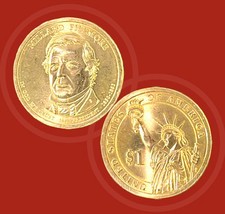 2010  D Presidential Dollar, Millard Fillmore 1850-1853, Uncirculated