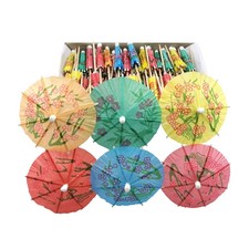 Cocktail Umbrella Parasol Picks 4 Inch Pack 144 Assorted Colorsdrink Umbrella To