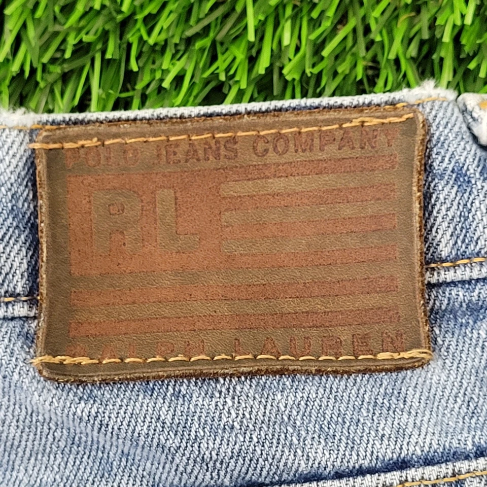 Vintage Y2K Ralph-Lauren Baggy Heritage Jeans 34x30 Faded - Image 3 of 4