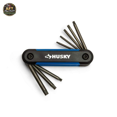 #ad #ad Husky Folding Tamperproof Torx Key Set 8 Piece $40.99
