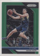 2018-19 Panini Prizm Green Prizm TJ Leaf #124 1b6