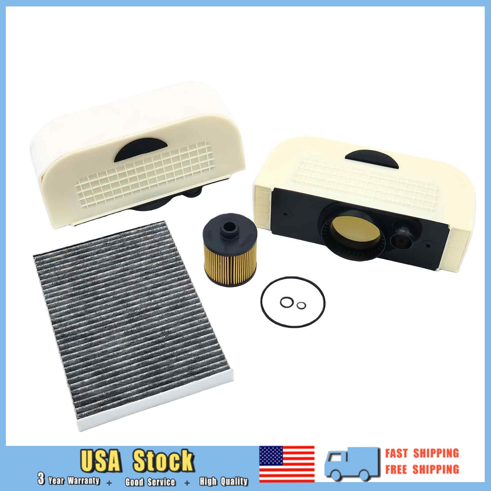 NEW Oil Filter ＆ Air Filter & AC Filter Kit For 2017-2023 Bentley Bentayga W12