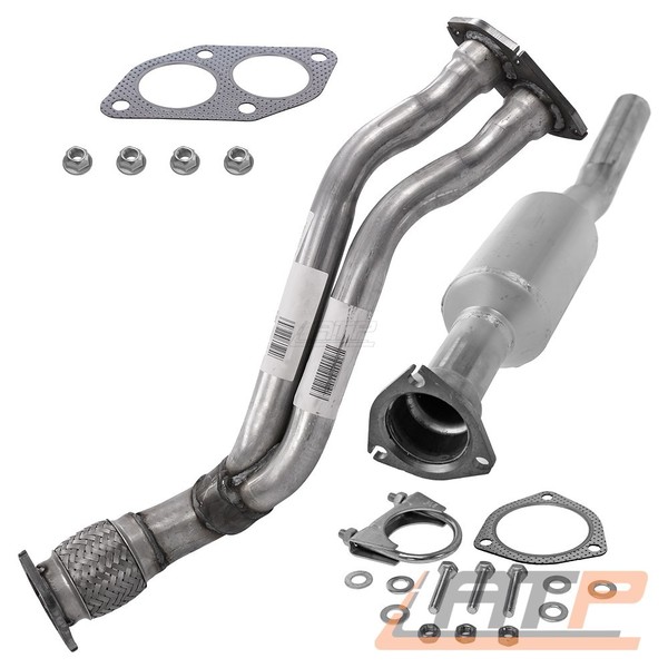 Abgasrohr Vorderrohr +Katalysator FÜR VW Passat 3B 3BG 1.6 ADP AHL BJ 96-00-image