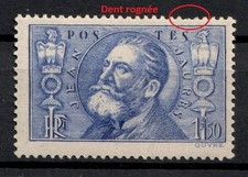 Timbre / STAMP  FRANCE  1936  Y&T  N° 319  NEUF * (MLH) côte 15€ (1 dent rognée)