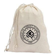 Coin Collector Canvas Bag Vintage Style Federal Reserve Thrift Supervision CB51