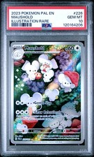 2023 POKEMON PAL EN-PALDEA EVOLVED ILLUSTRATION RARE #226 MAUSHOLD PSA 10