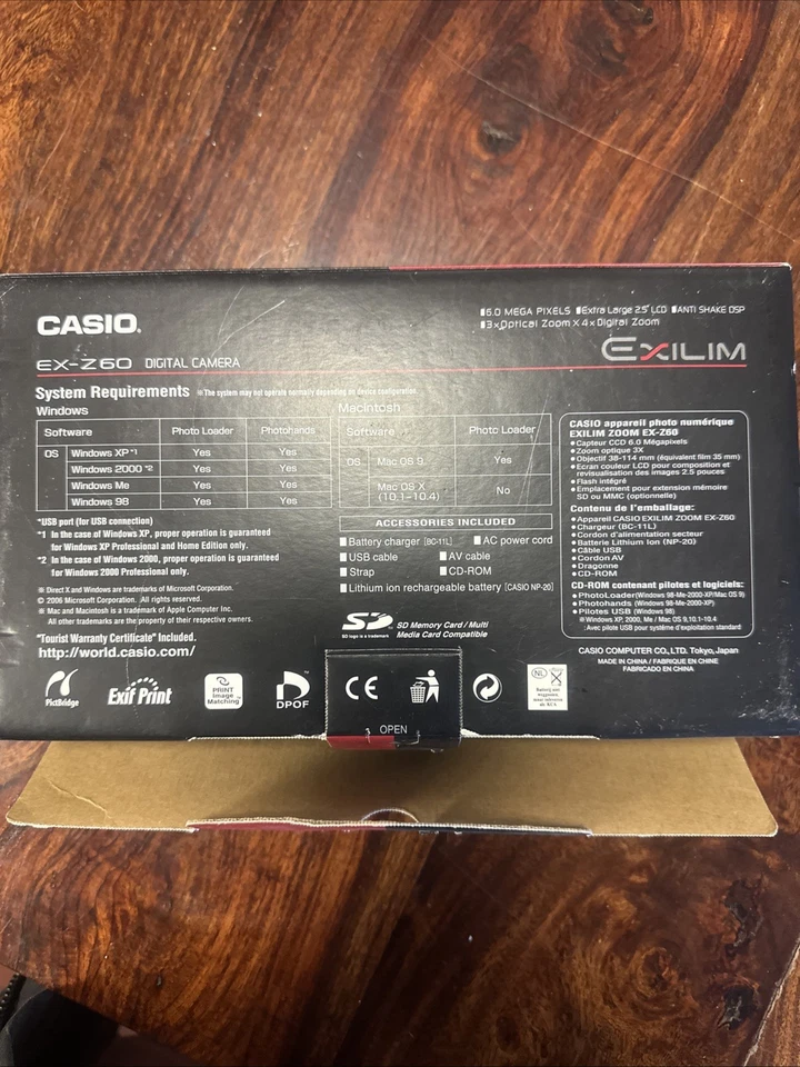 Casio Digitalkamera EX-Z60 - Bild 4 von 4