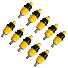 10 PCS Poultry Water Feeder Automatic Drinking Fountain Chicken Fountains