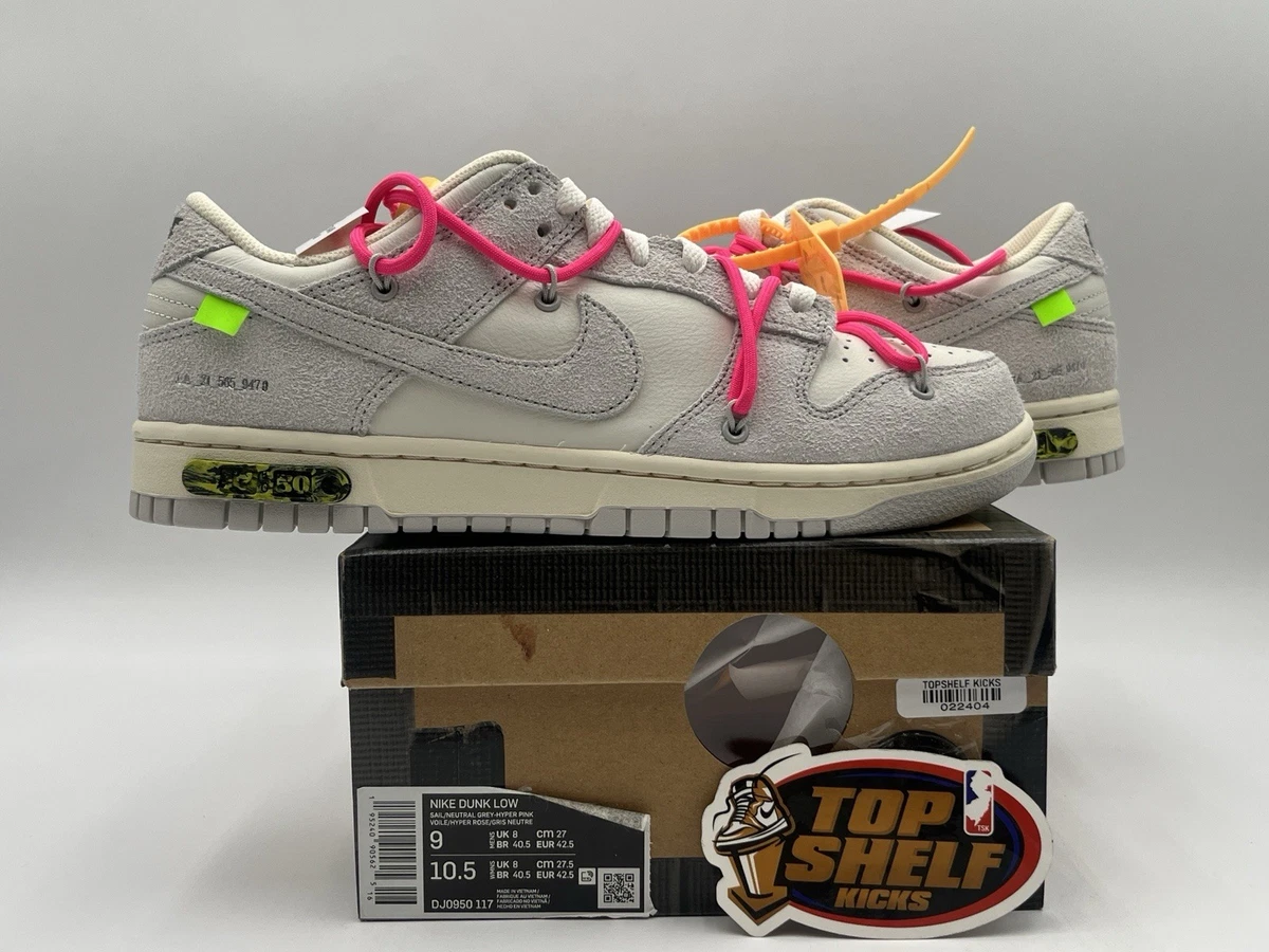 Nike Off-White x Dunk Low Lot 17 of 50 for Sale | Authenticity