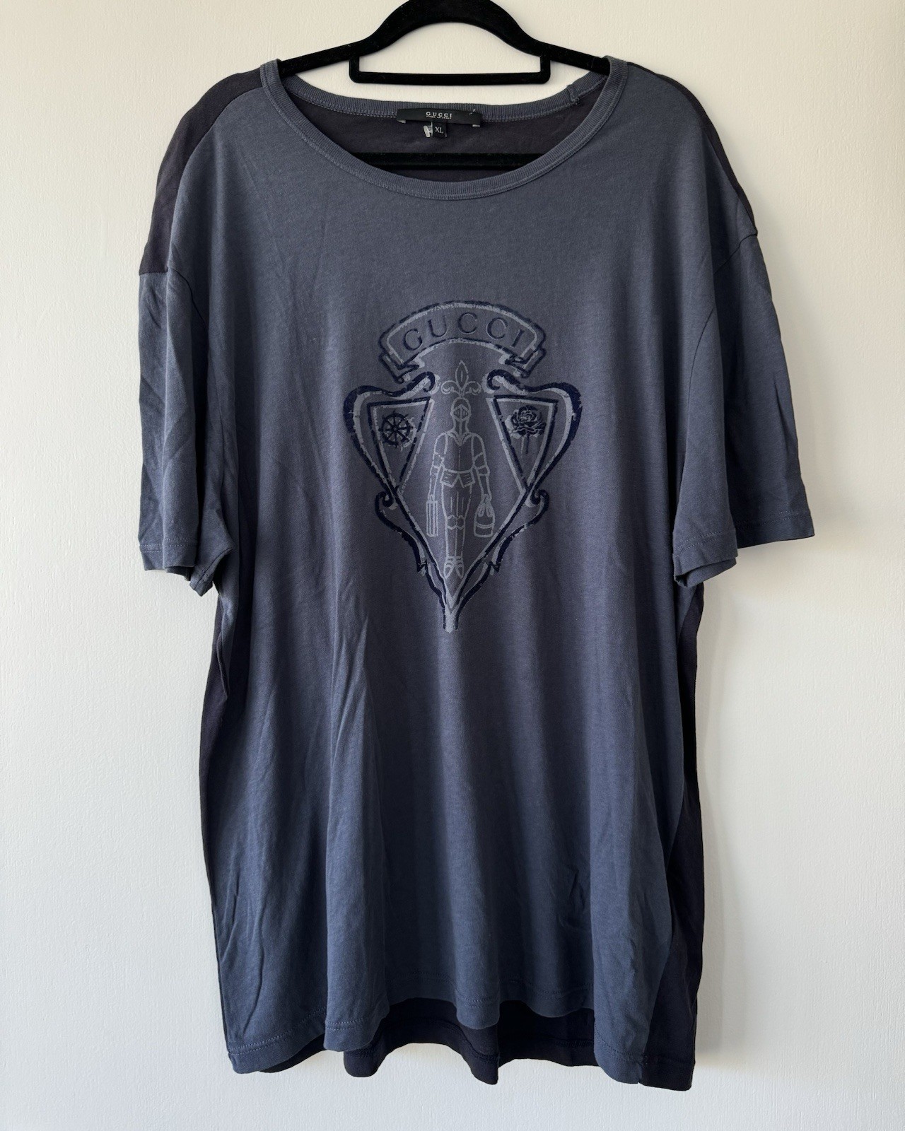 Gucci Swordsmen Tee Navy Size XL