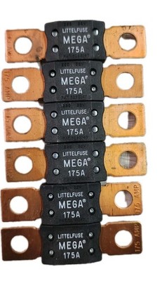 30Pcs Littelfuse Bolt In Mega Fuse 100A/125A/150A/175A/200A/225A/250A 32V 