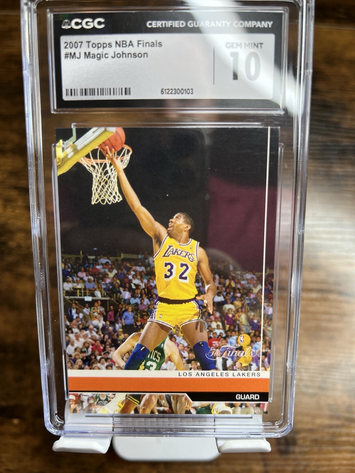 2007 Topps NBA Finals - Magic Johnson #MJ