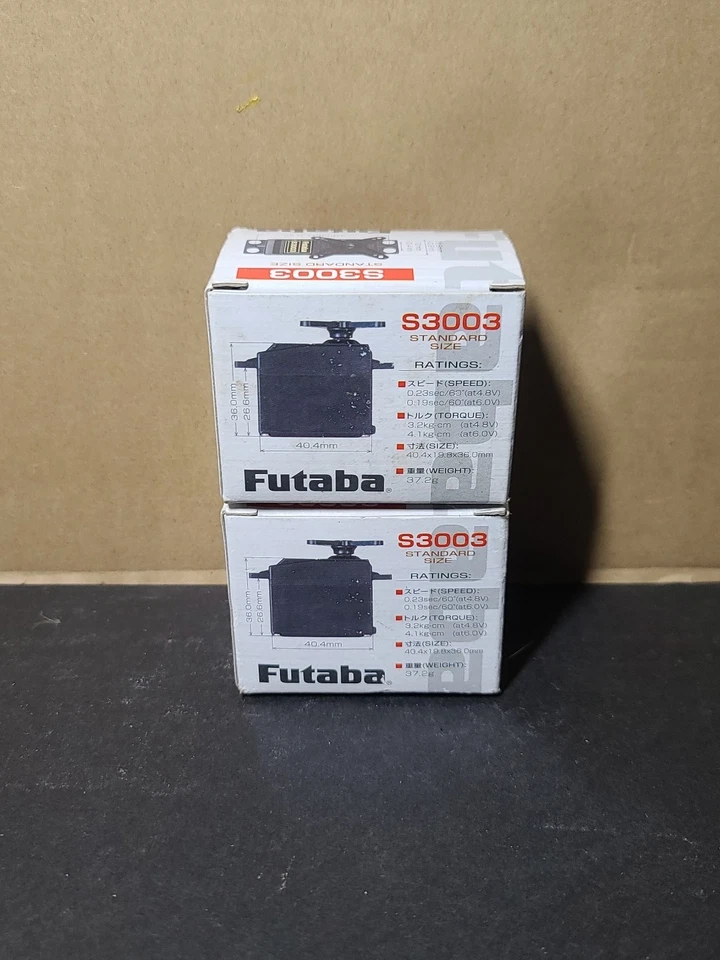 Futaba S3003 Standard Size RC Remote Control Airplane Nylon Gear (Lot of 2) New! - Image 4 of 4
