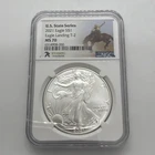 2021 $1 AMERICAN SILVER EAGLE NGC MS70 U.S. STATE SERIES WYOMING LABEL