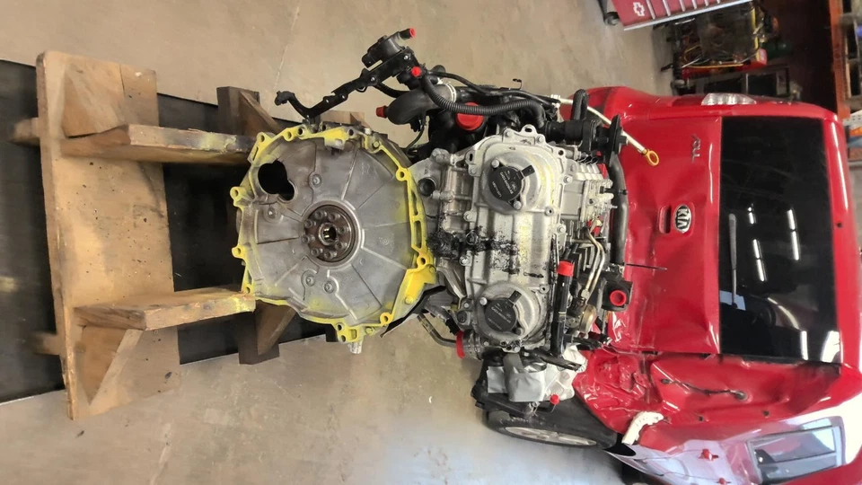 Engine 2.0L VIN F 7th Digit Fits 20-22 LAND ROVER EVOQUE 722387 - Image 3 of 4