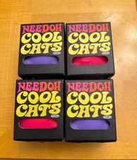 NeeDoh Cool Cats VIRAL Squishy Nee Doh Fidget...